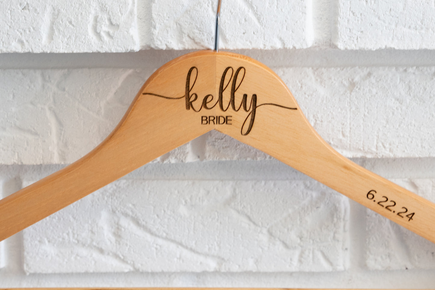 Wedding Hangers - Bride, Groom, Bridesmaids, or Groomsmen
