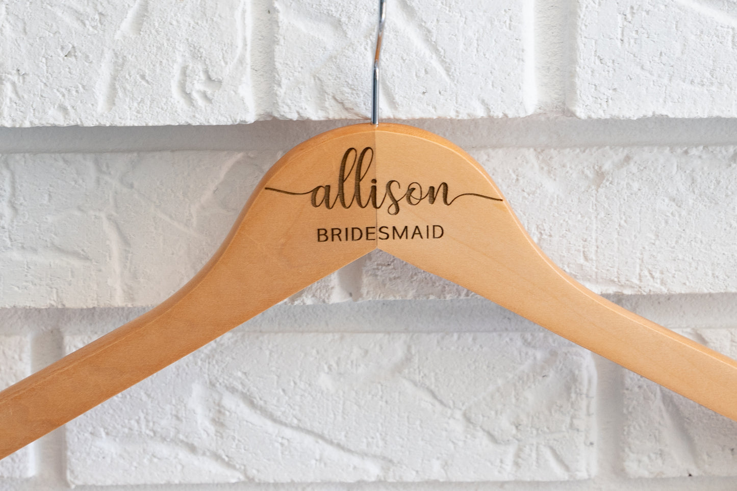Wedding Hangers - Bride, Groom, Bridesmaids, or Groomsmen