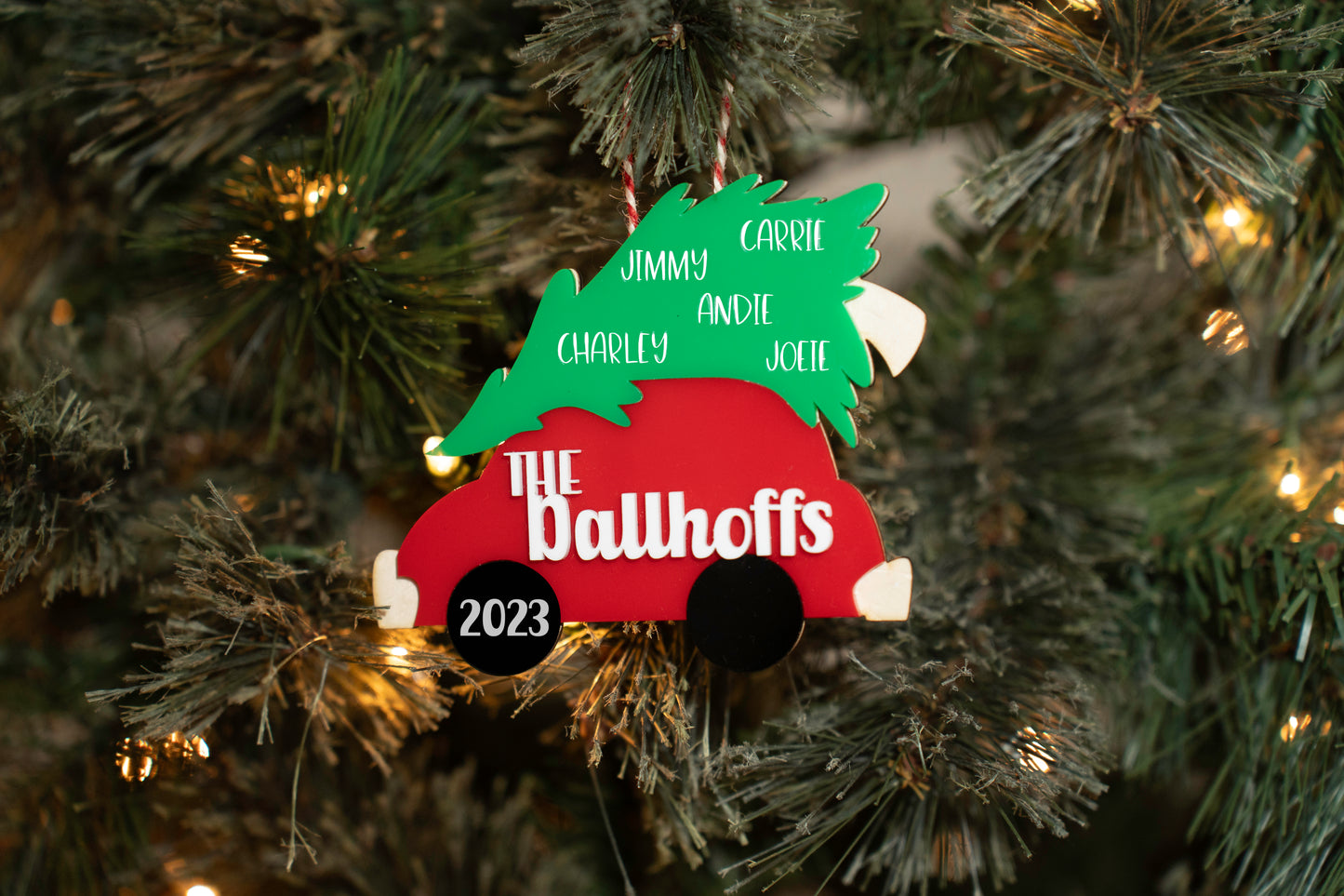 Personalized Family Ornament