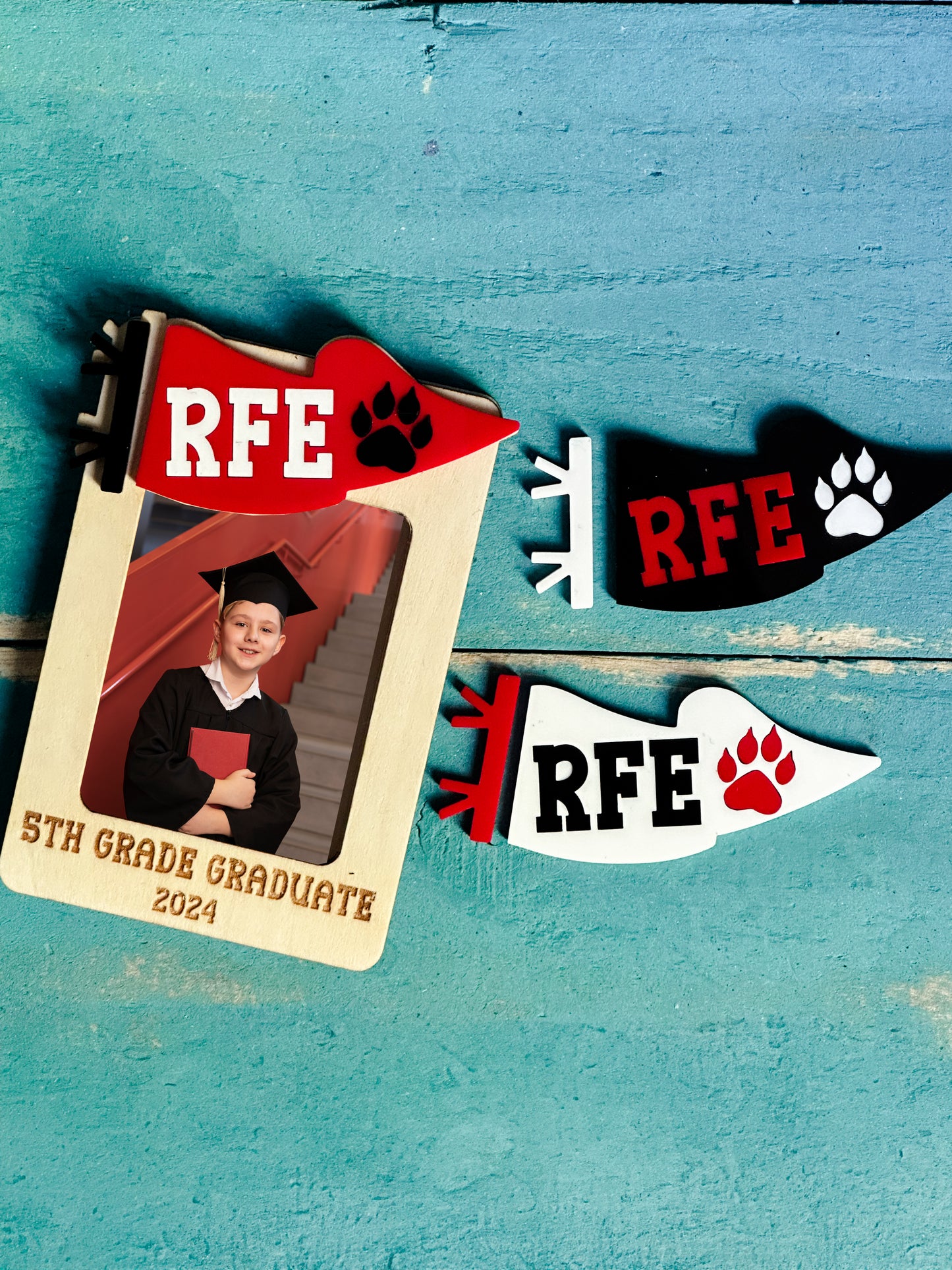 School Photo Frame Magnet