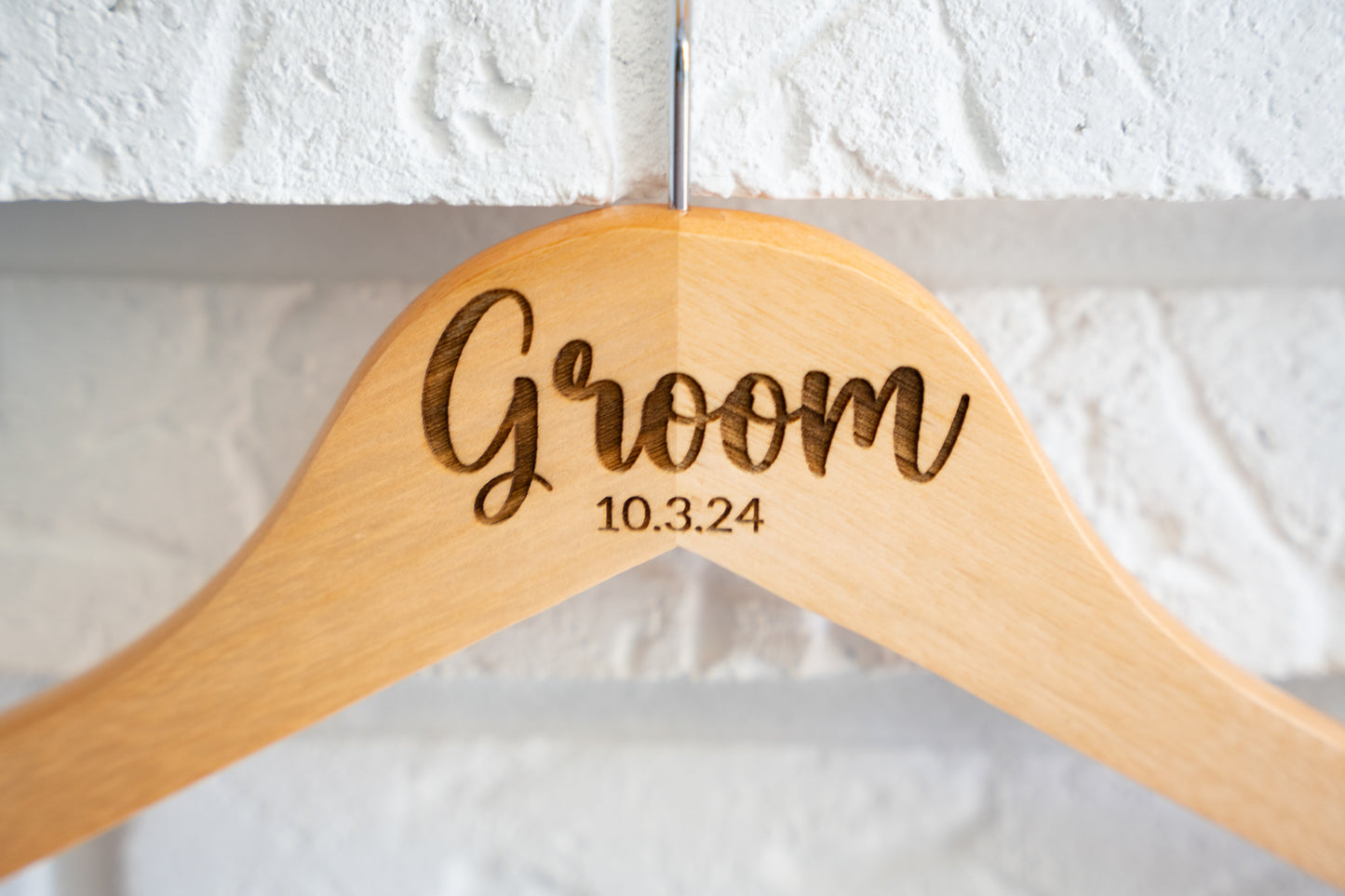 Wedding Hangers - Bride, Groom, Bridesmaids, or Groomsmen