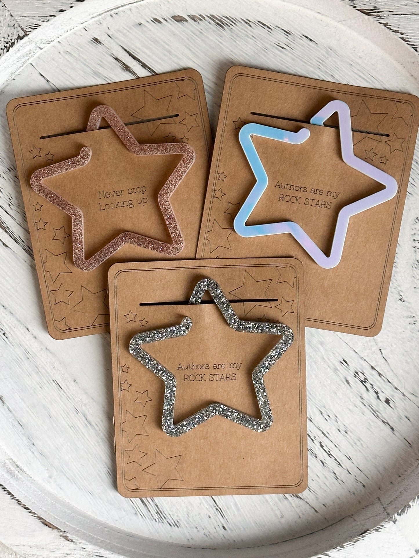 Star Acrylic Bookmark