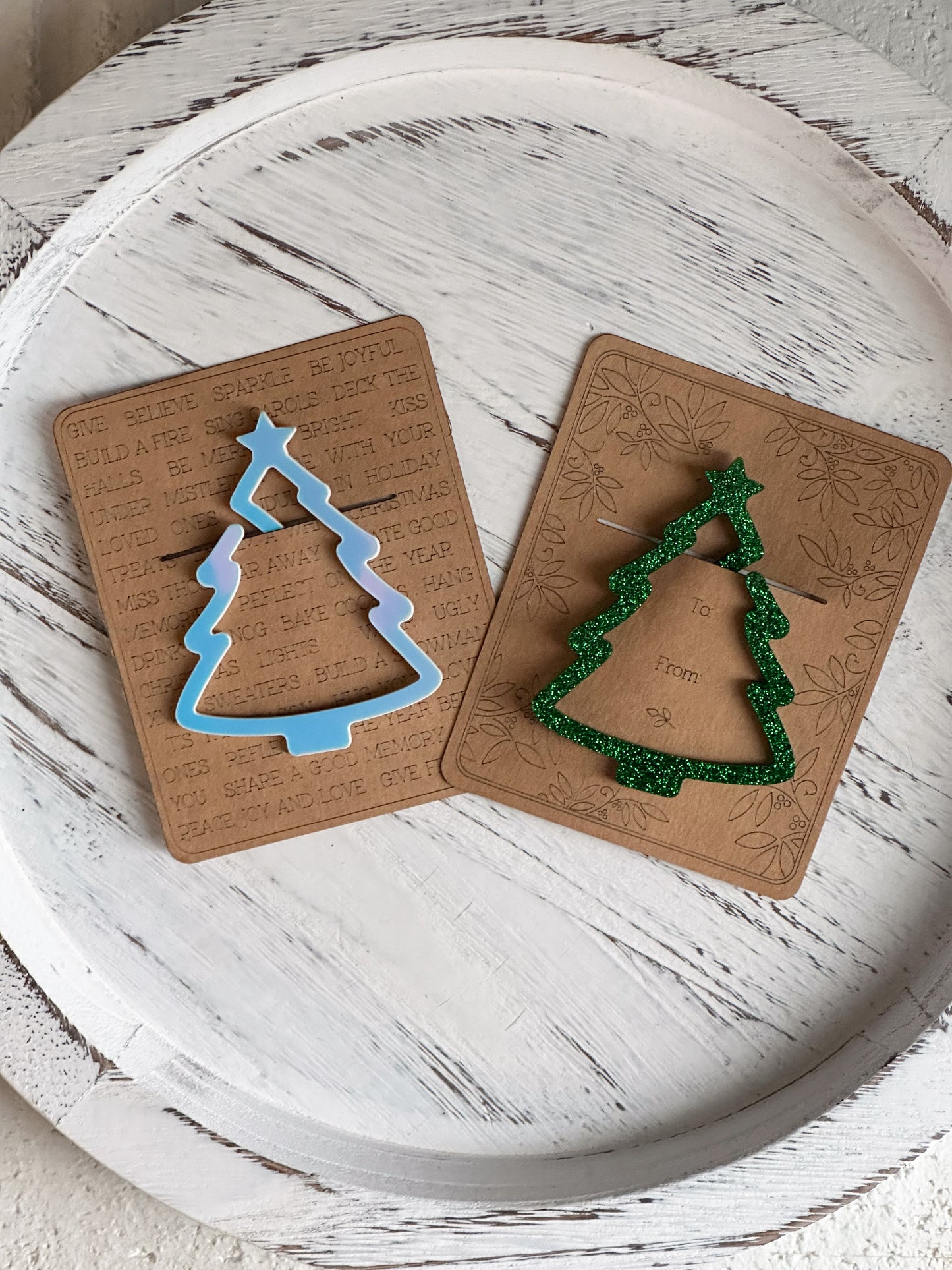 Christmas Tree Acrylic Bookmark