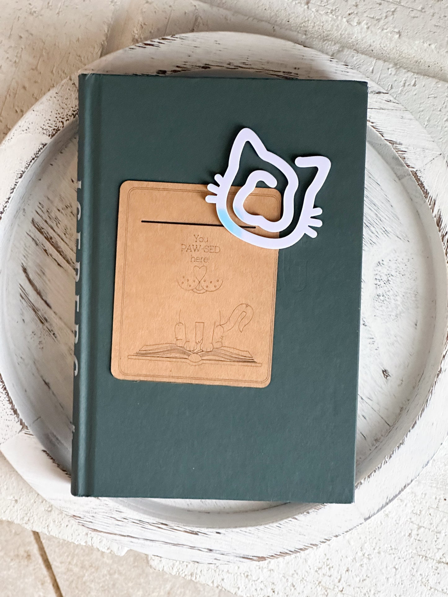 Cat Acrylic Bookmark