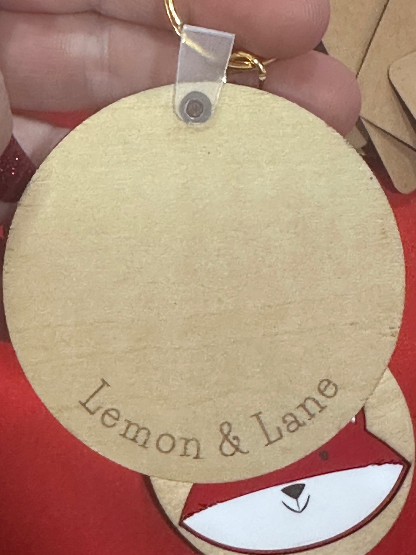RFE Bag Tag/Keychain, engraved on back with name