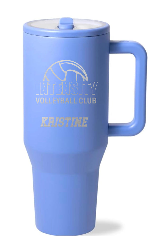 Intensity Custom 32oz tumbler, Light Blue Hydro Jug