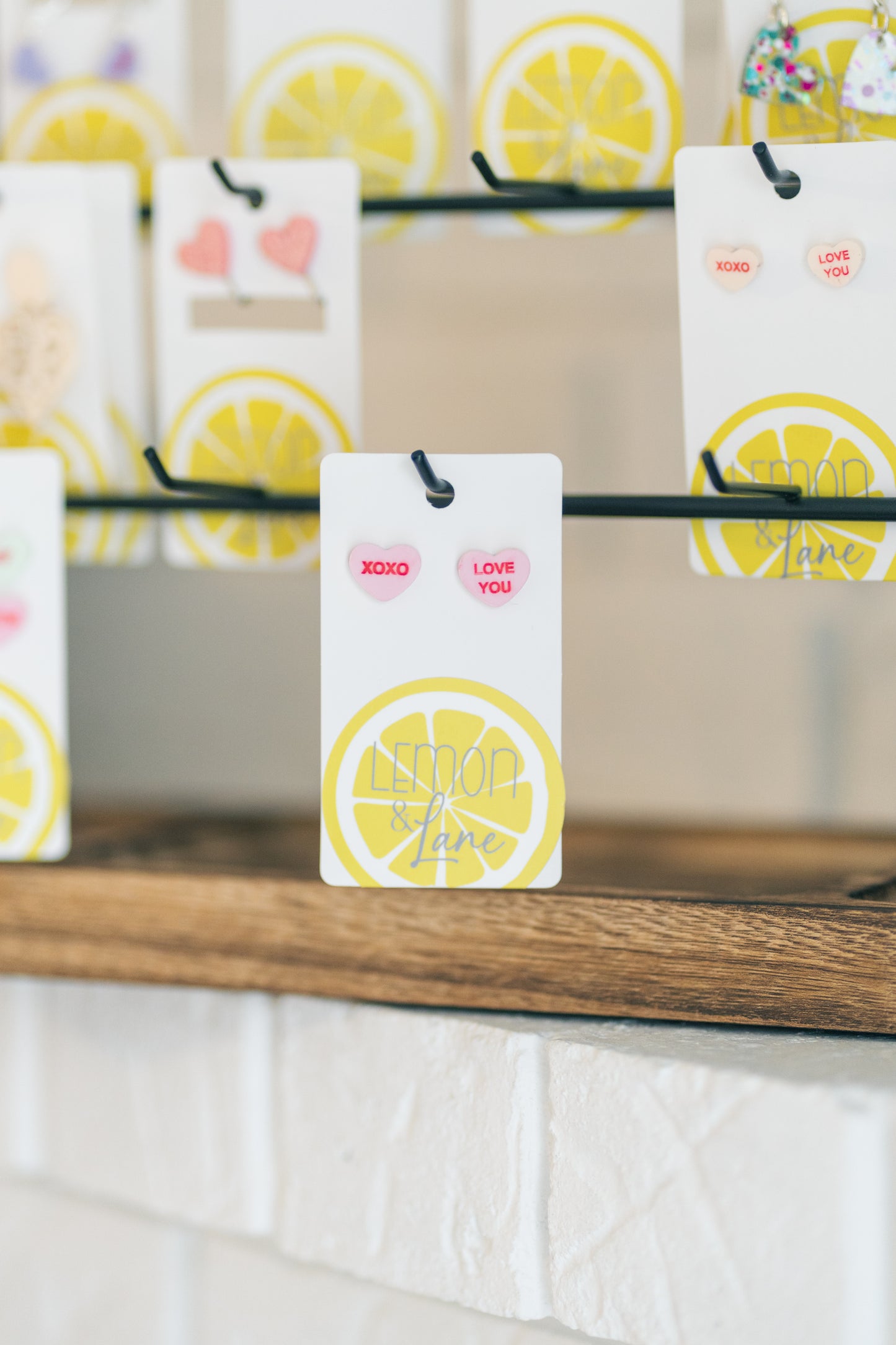 Valentine Conversation Heart Earrings