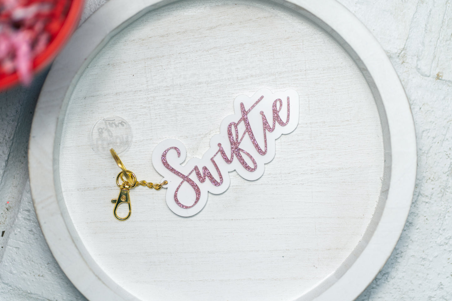 Swiftie Keychain/Bagtag
