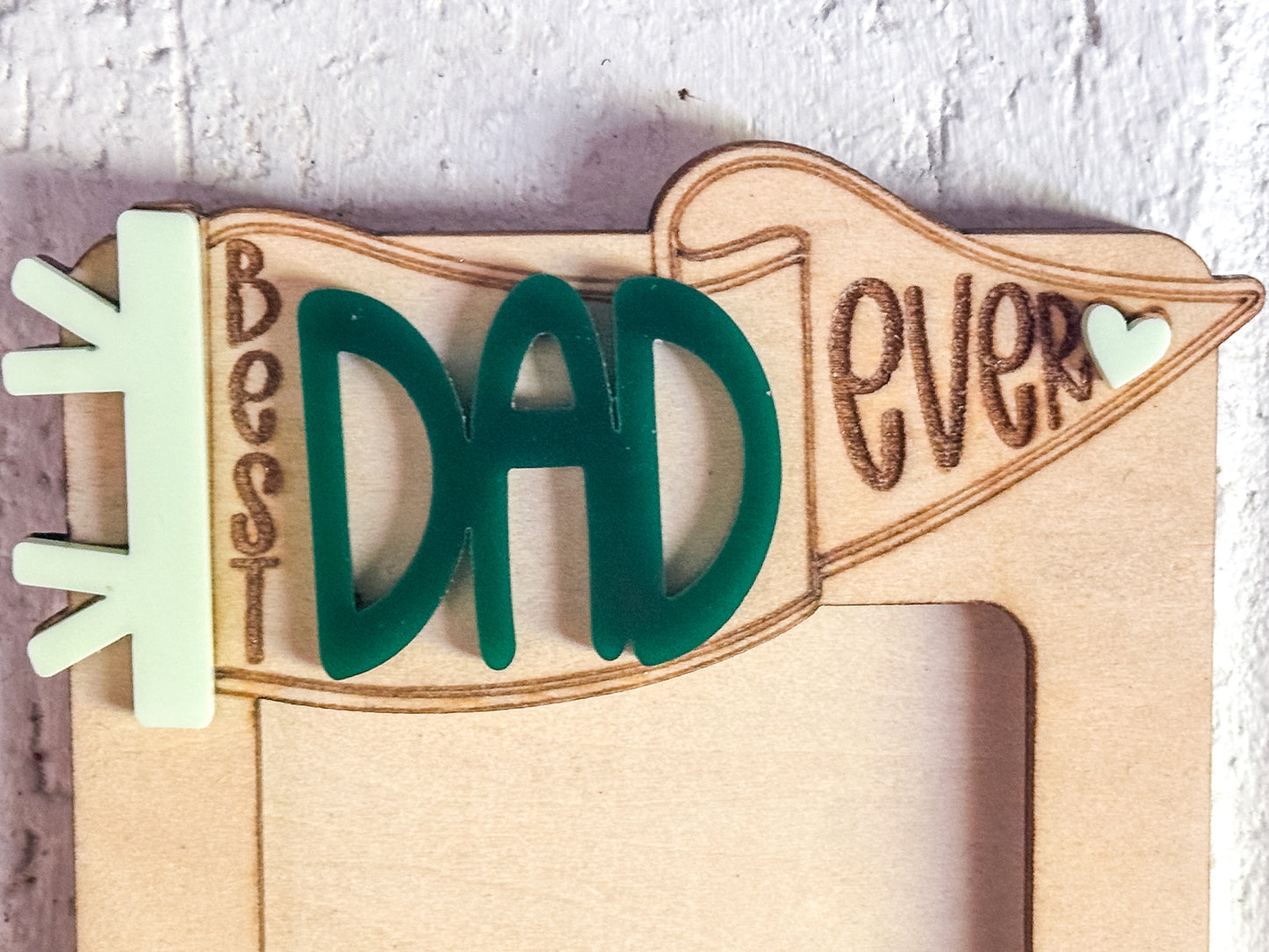 Father's Day Best Ever Photo Refrigerator Magnet