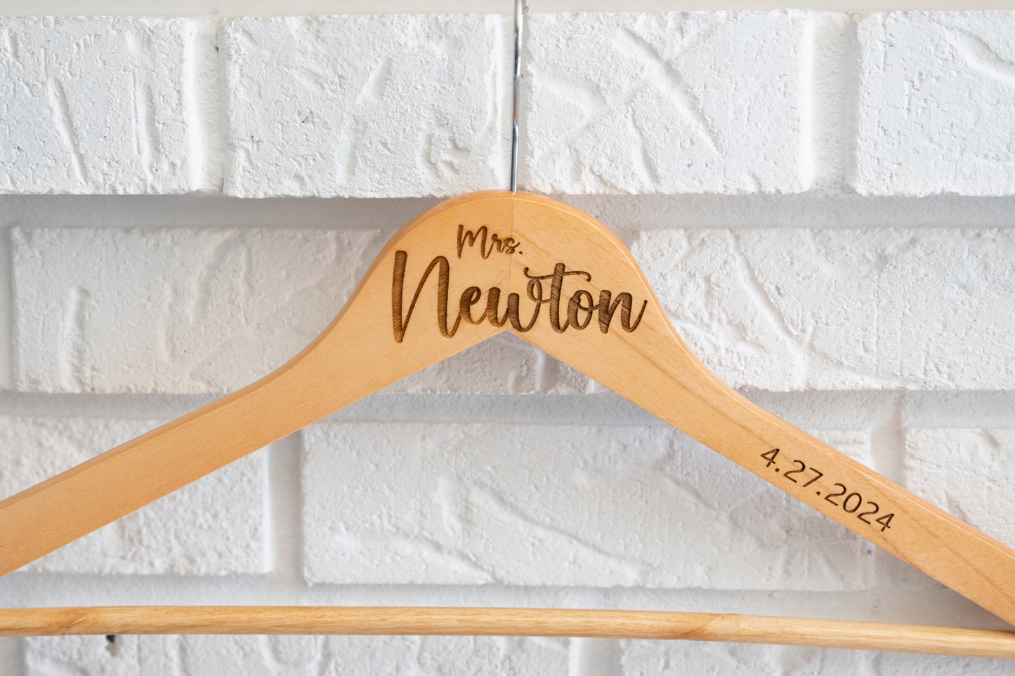 Wedding Hangers - Bride, Groom, Bridesmaids, or Groomsmen