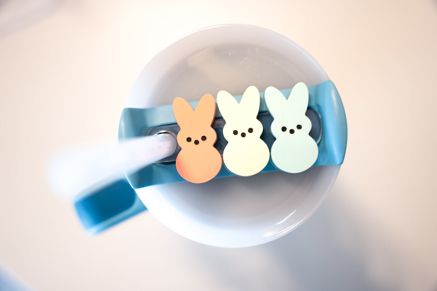 Peeps Bunny Stanley Tumbler Topper 30&40 oz sizes