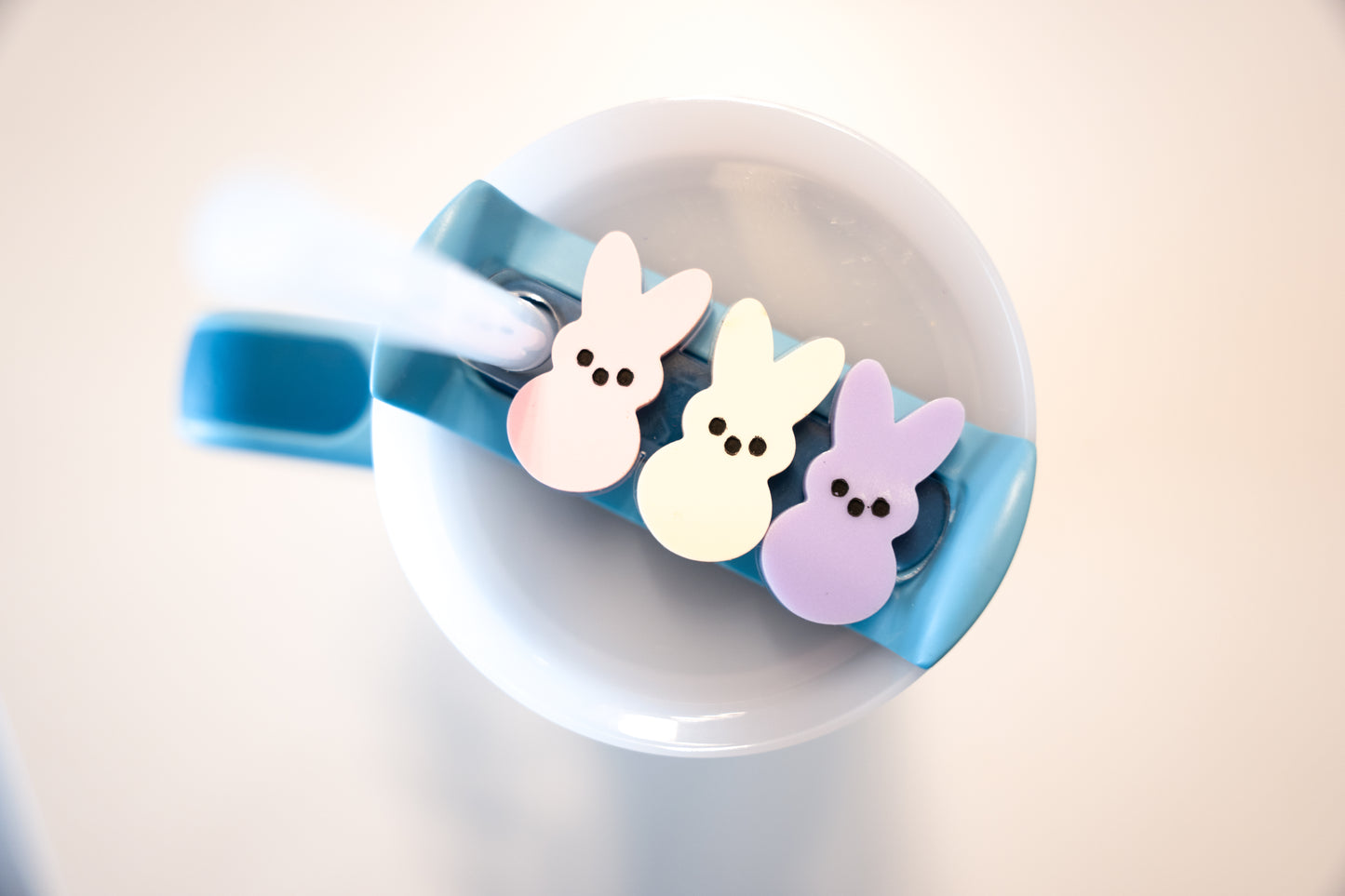 Peeps Bunny Stanley Tumbler Topper 30&40 oz sizes