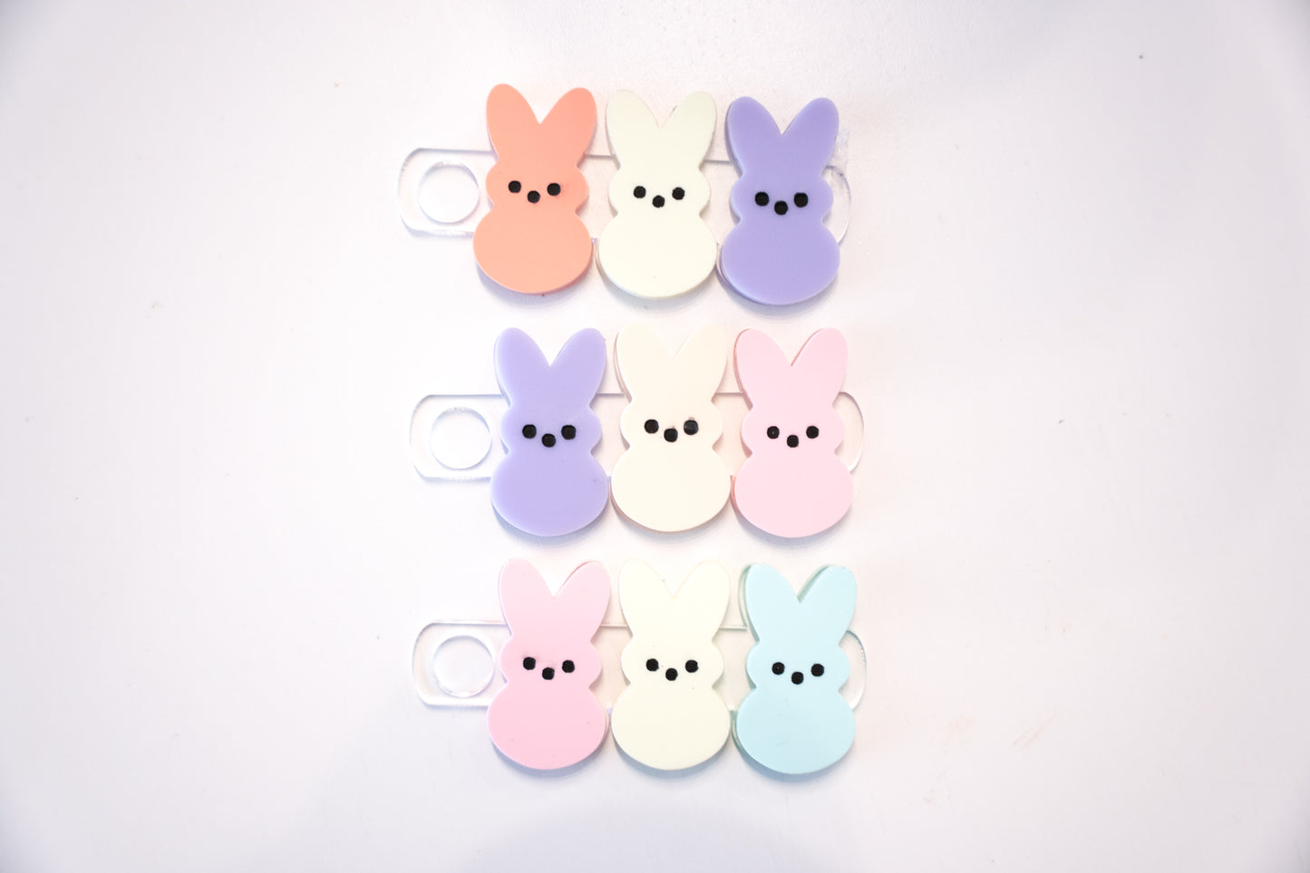 Peeps Bunny Stanley Tumbler Topper 30&40 oz sizes