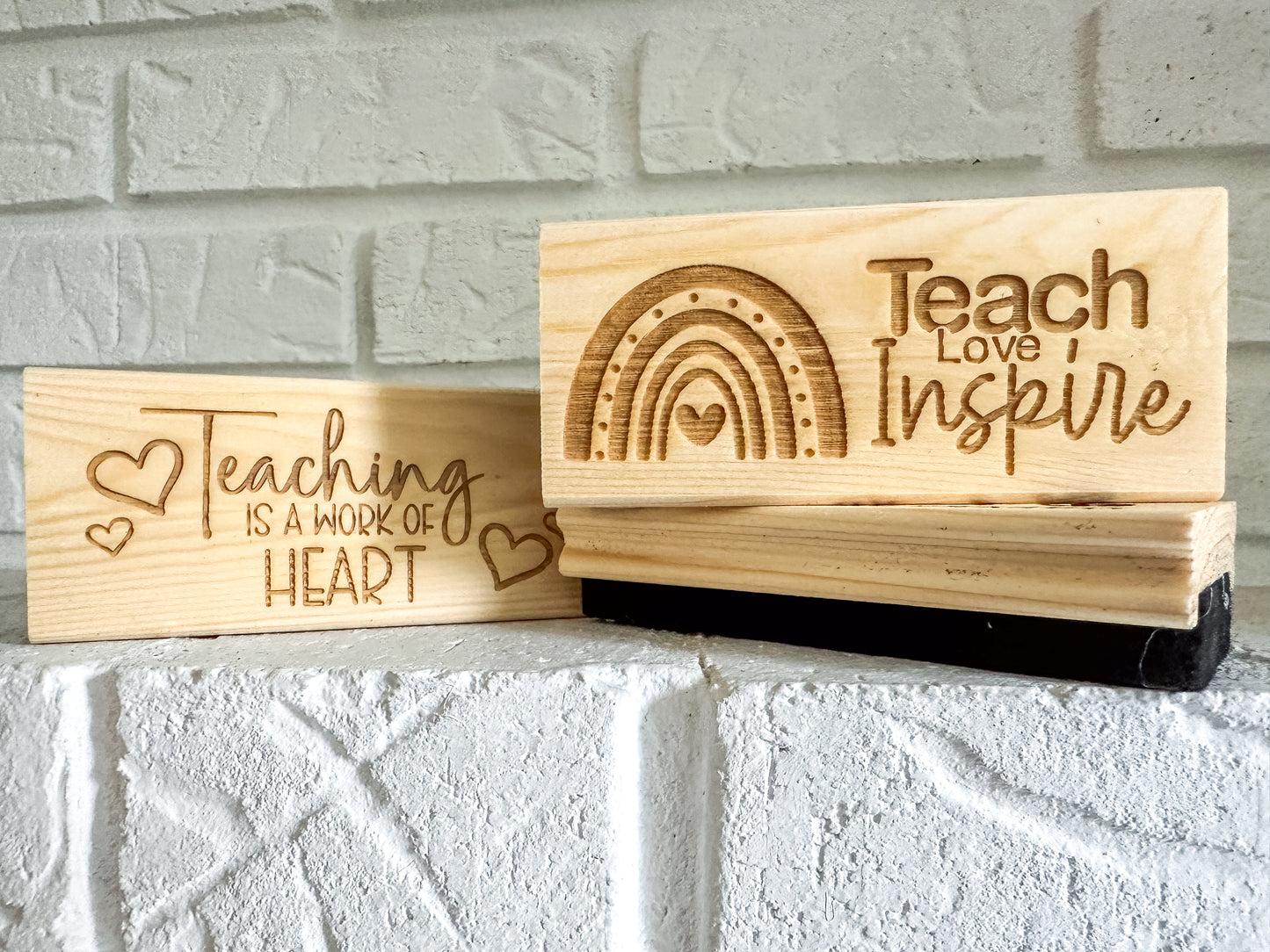 Teacher Appreciation Eraser with dry erase markers