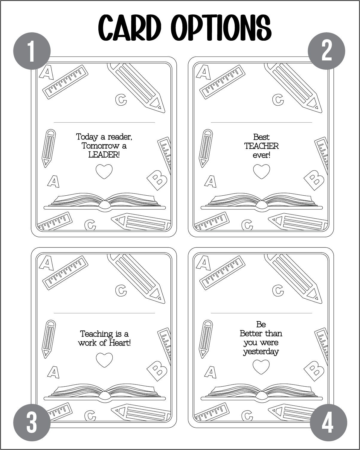 Apple Acrylic Bookmark