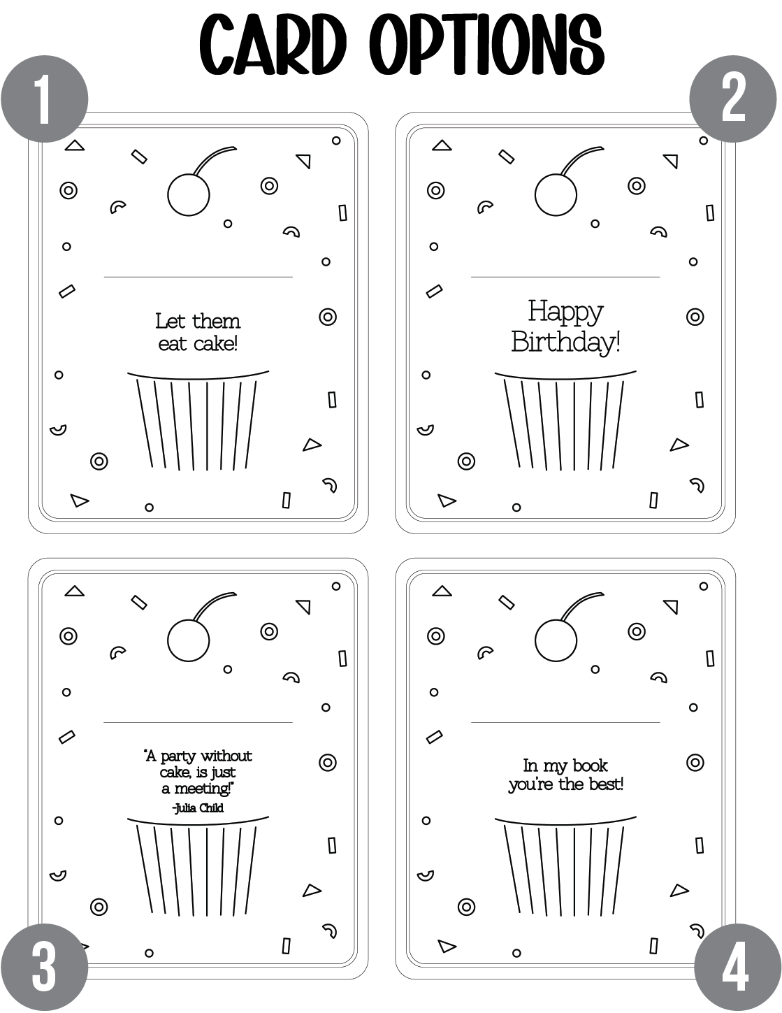 Cupcake Acrylic Bookmark