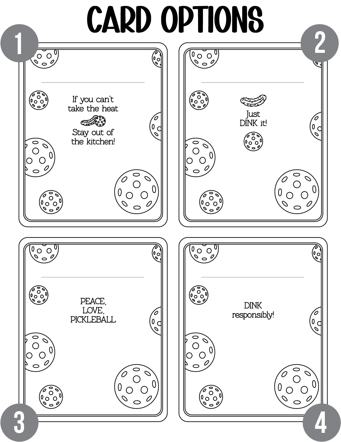 Pickleball Acrylic Bookmark