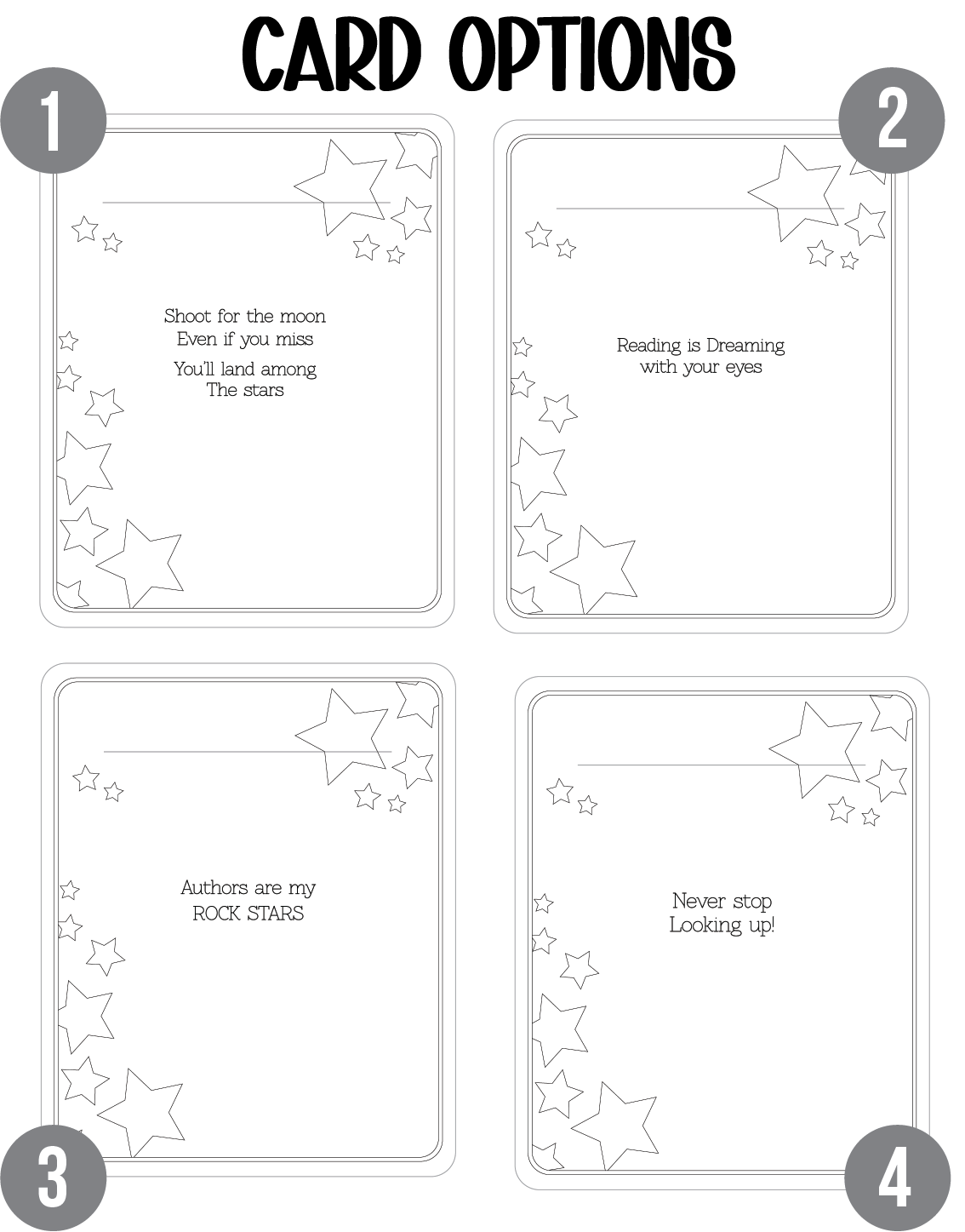 Star Acrylic Bookmark