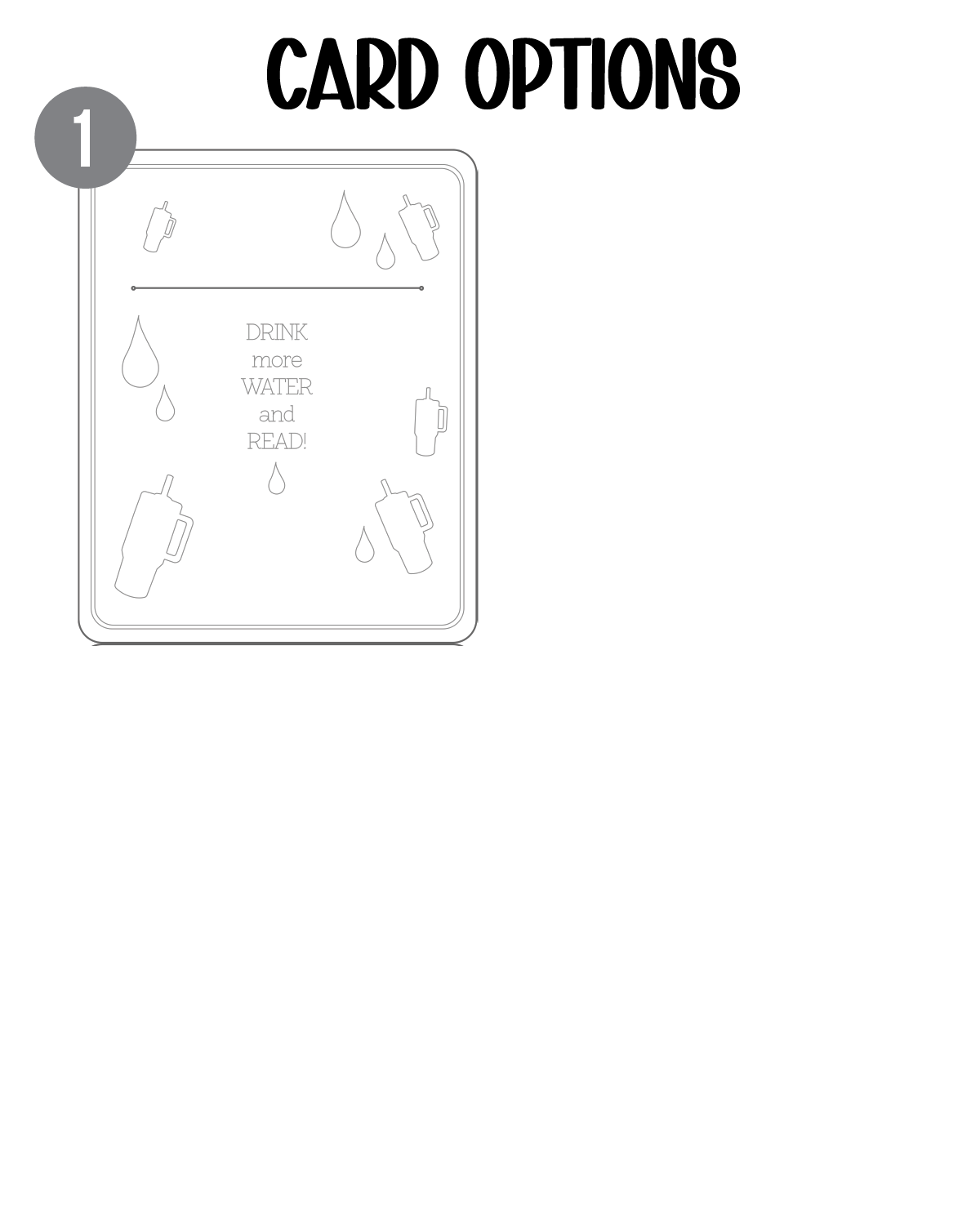 Tumbler Acrylic Bookmark