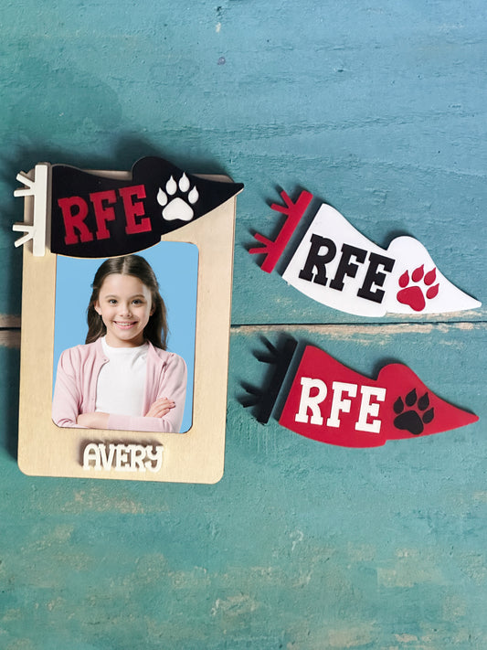 School Photo Frame Magnet