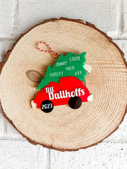 Personalized Family Ornament