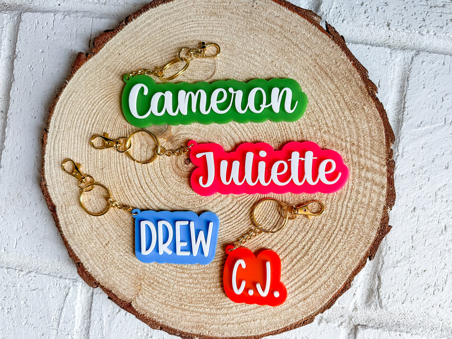 Personalized Name Keychain