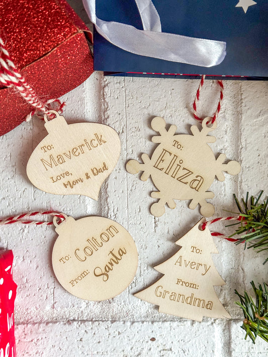 Personalized Gift Tags