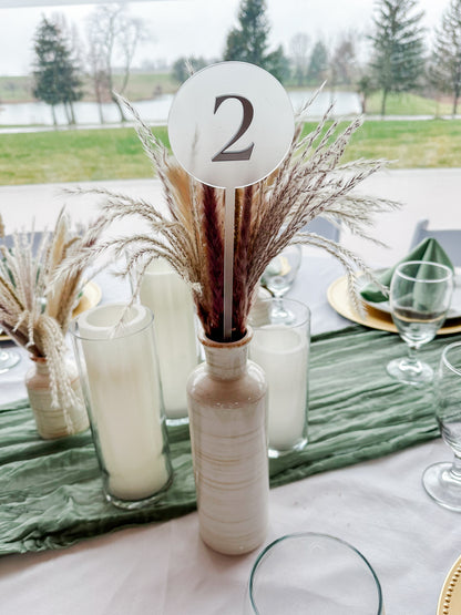 Personalized Centerpiece Table Numbers