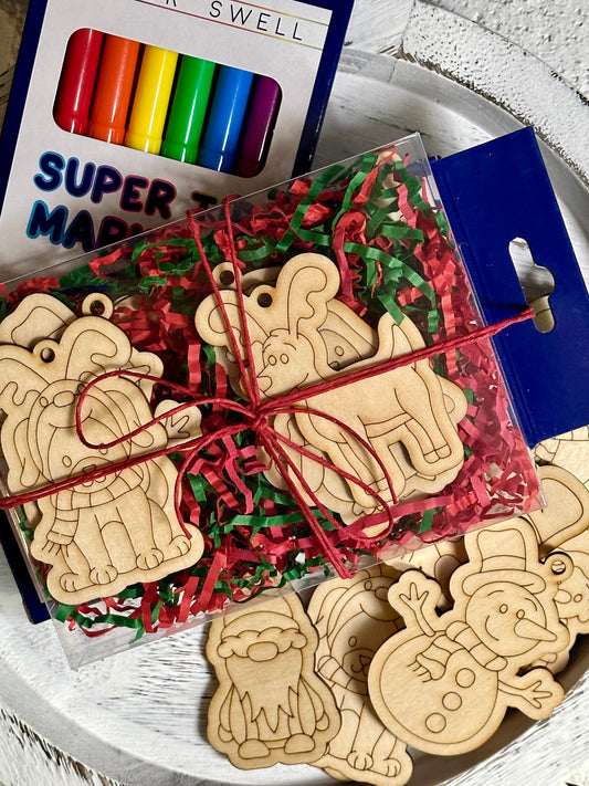 DIY Marker Ornament Kit