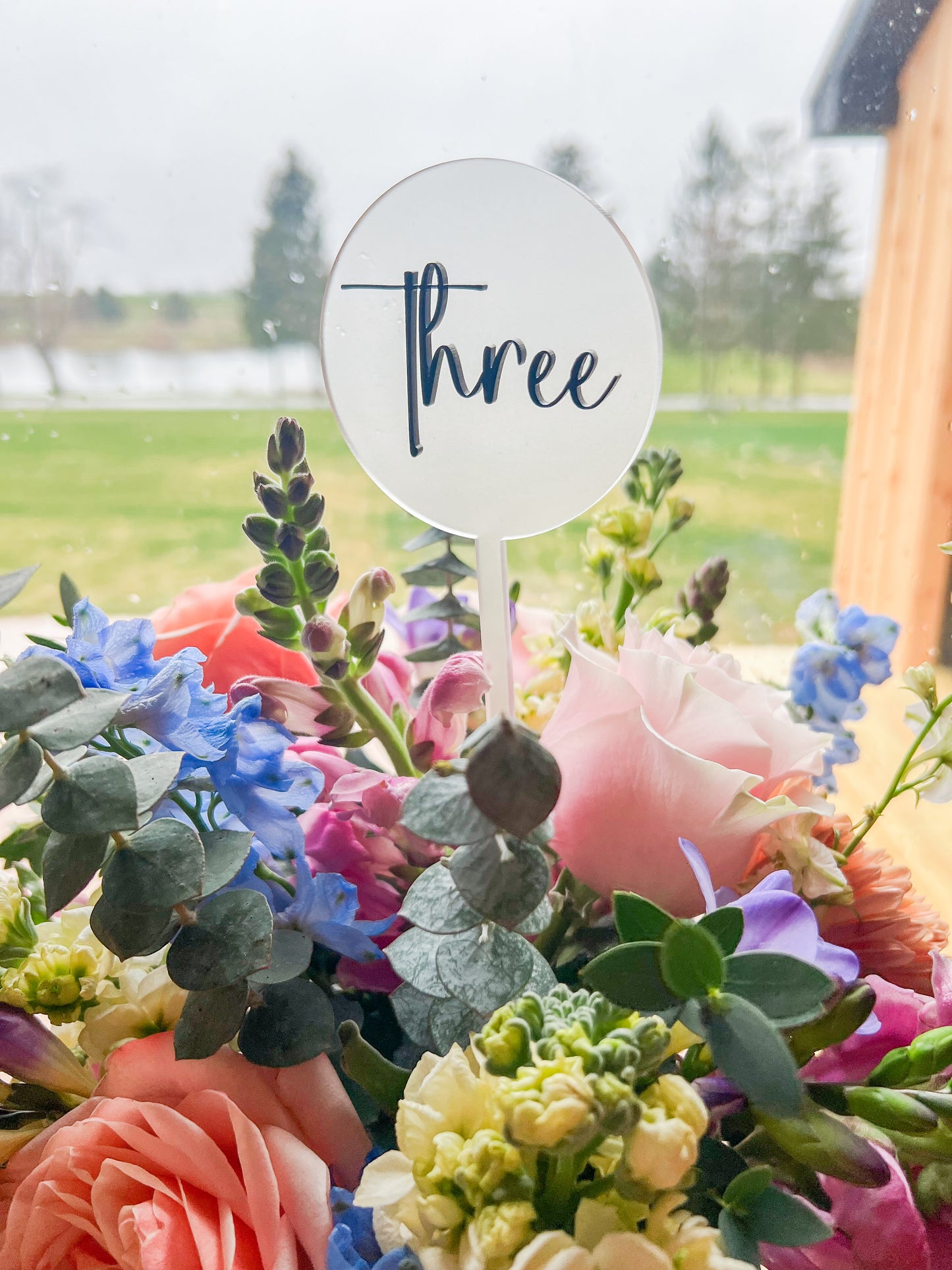 Personalized Centerpiece Table Numbers