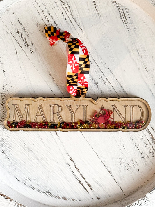 Maryland Shaker Ornament