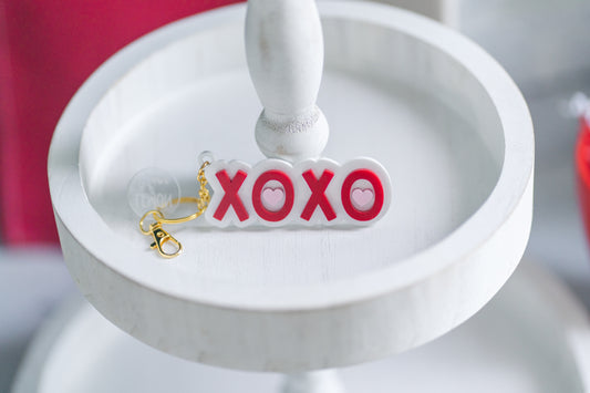 XOXO Valentine Keychain/Bagtag