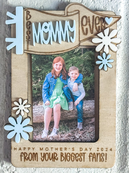 Mother's Day Best Ever Photo Refrigerator Magnet