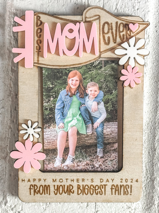 Mother's Day Best Ever Photo Refrigerator Magnet
