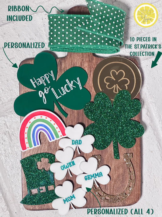 St. Patrick's Collection for Interchangeable Holiday Decor Kit